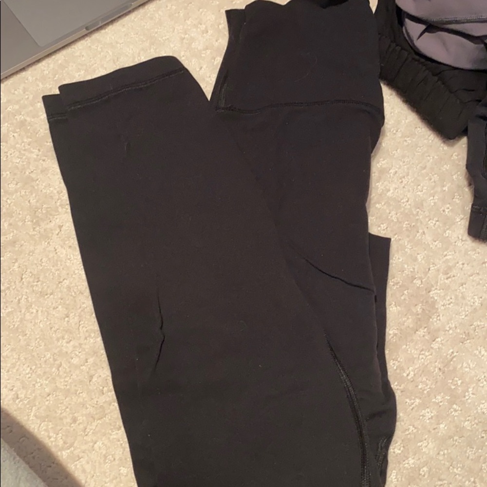 Align black lululemon leggings